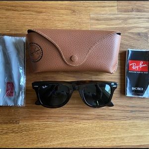 Ray-Ban 4340 Wayfarer Ease sunglasses in Tortoise - EXCELLENT Condition
